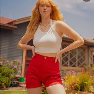 Big Bud Press Red Western Shorts